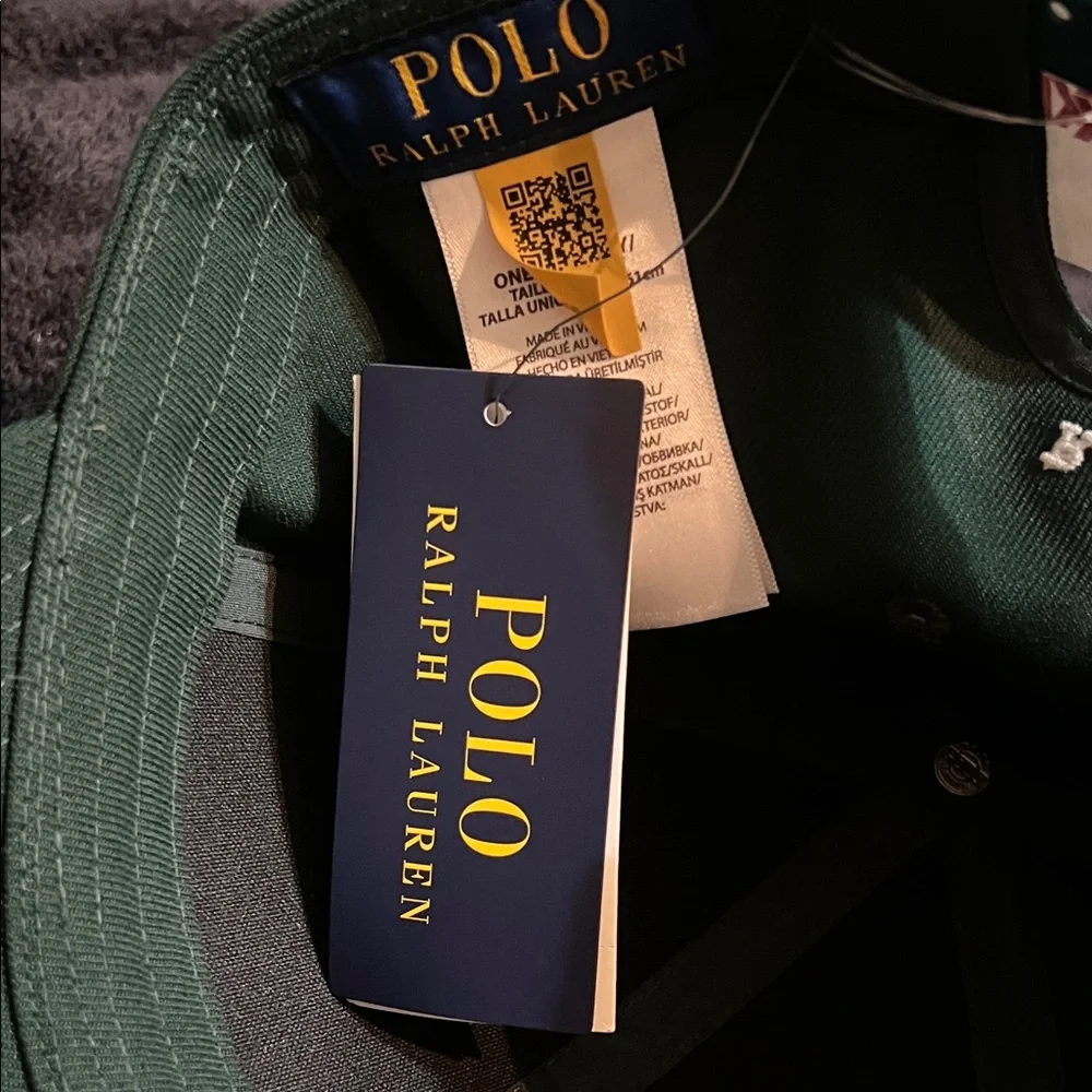 Polo by Ralph Lauren Dark Green Hat - Picture 5 of 6